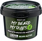 BEAUTY JAR MY BEARD MY RULES for Men  - Beard butter, 90g