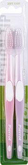 PIERROT ACTION TIP toothbrush with soft bristles 2 pcs.